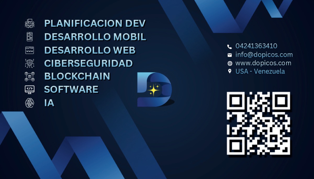 Dopicos business card