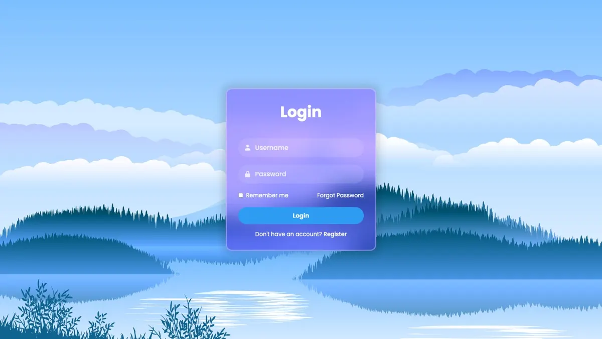 Login form — Form