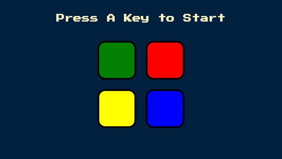 Simon Game — Web game