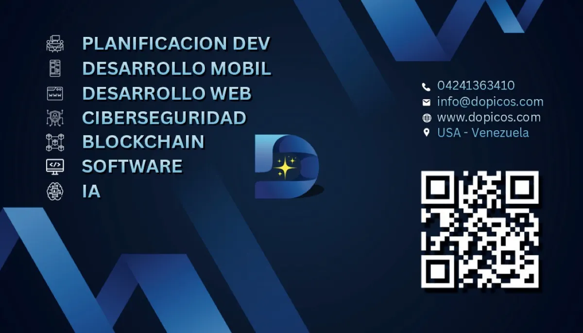 Dopicos business card — Business card